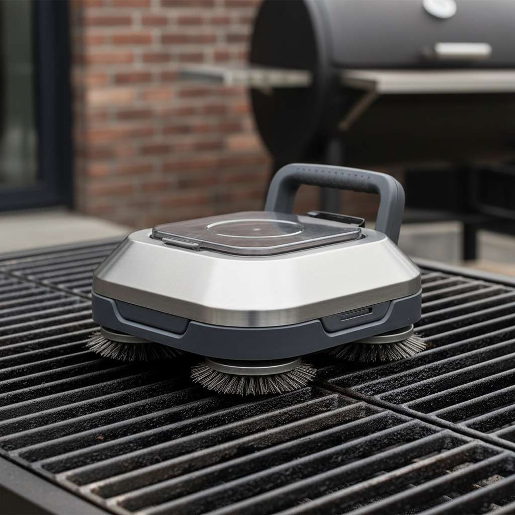 Aigostar Grill Bot ranked product image in the top 10 Grill Cleaning Robots. Image by www.CleaningRobots.Online.