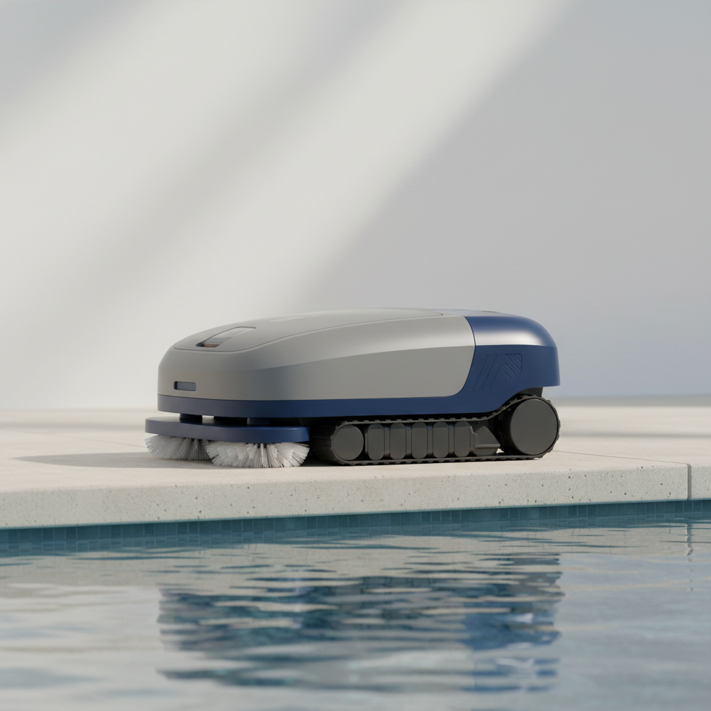 Aiper Scuba S1 ranked product image in the top 10 Pool Cleaning Robots. Image by www.CleaningRobots.Online.