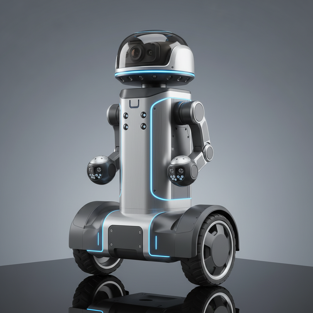 Ascento Guard ranked product image in the top 10 Work Safety Robots. Image by www.CleaningRobots.Online.