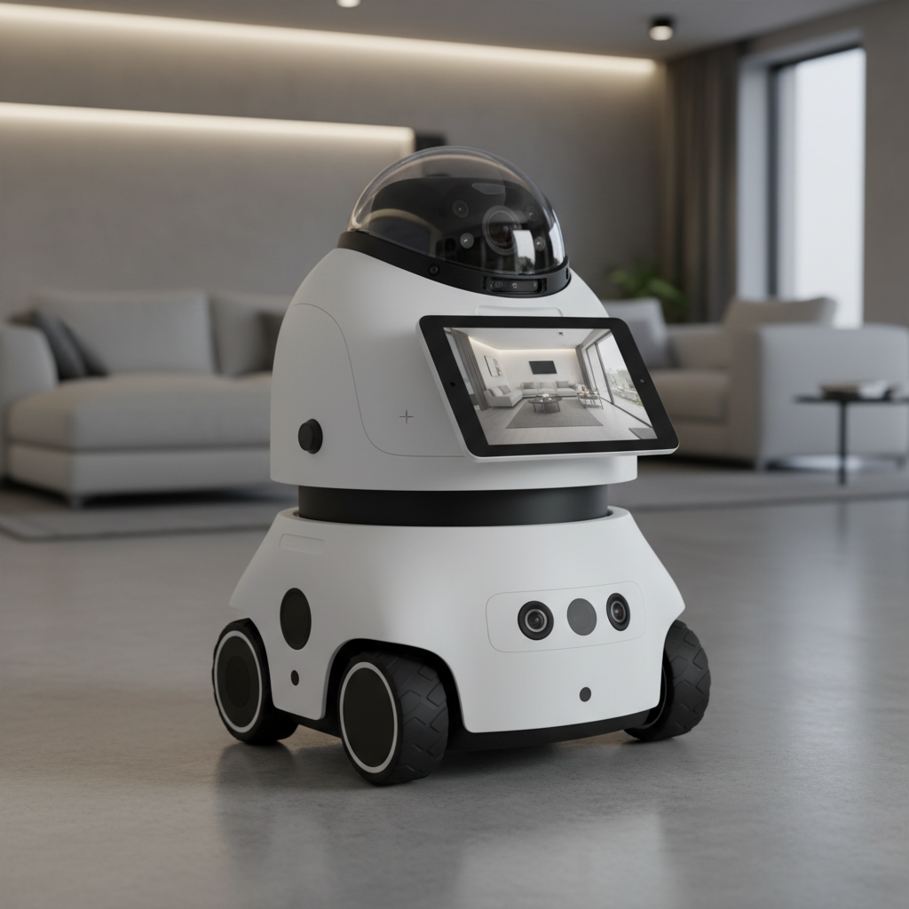 Amazon Astro (security) related product comparison image in the Security Patrol Robots category. Image by www.CleaningRobots.Online.