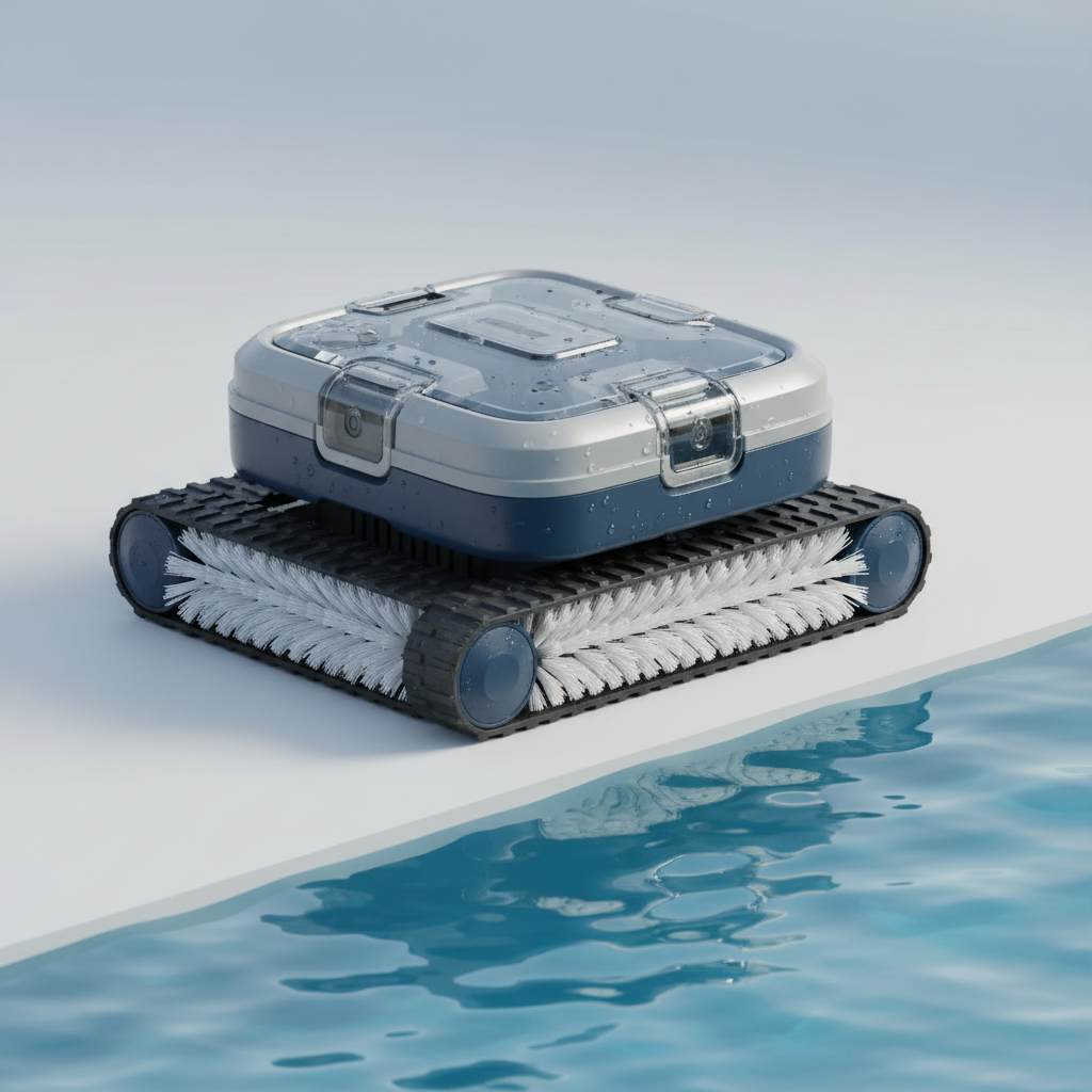Beatbot AquaSense Pro ranked product image in the top 10 Pool Cleaning Robots. Image by www.CleaningRobots.Online.