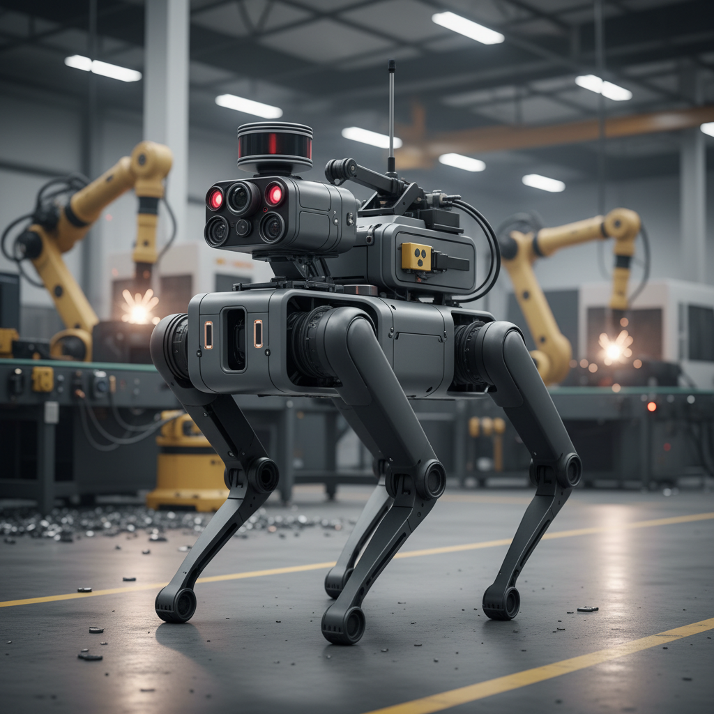 Boston Dynamics Spot Enterprise related product comparison image in the Work Safety Robots category. Image by www.CleaningRobots.Online.