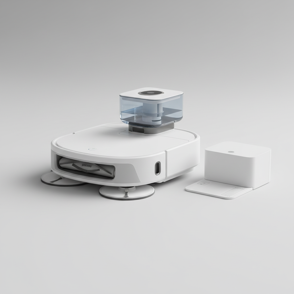 Dreame Bot W10 ranked product image in the top 10 Robot Mops. Image by www.CleaningRobots.Online.