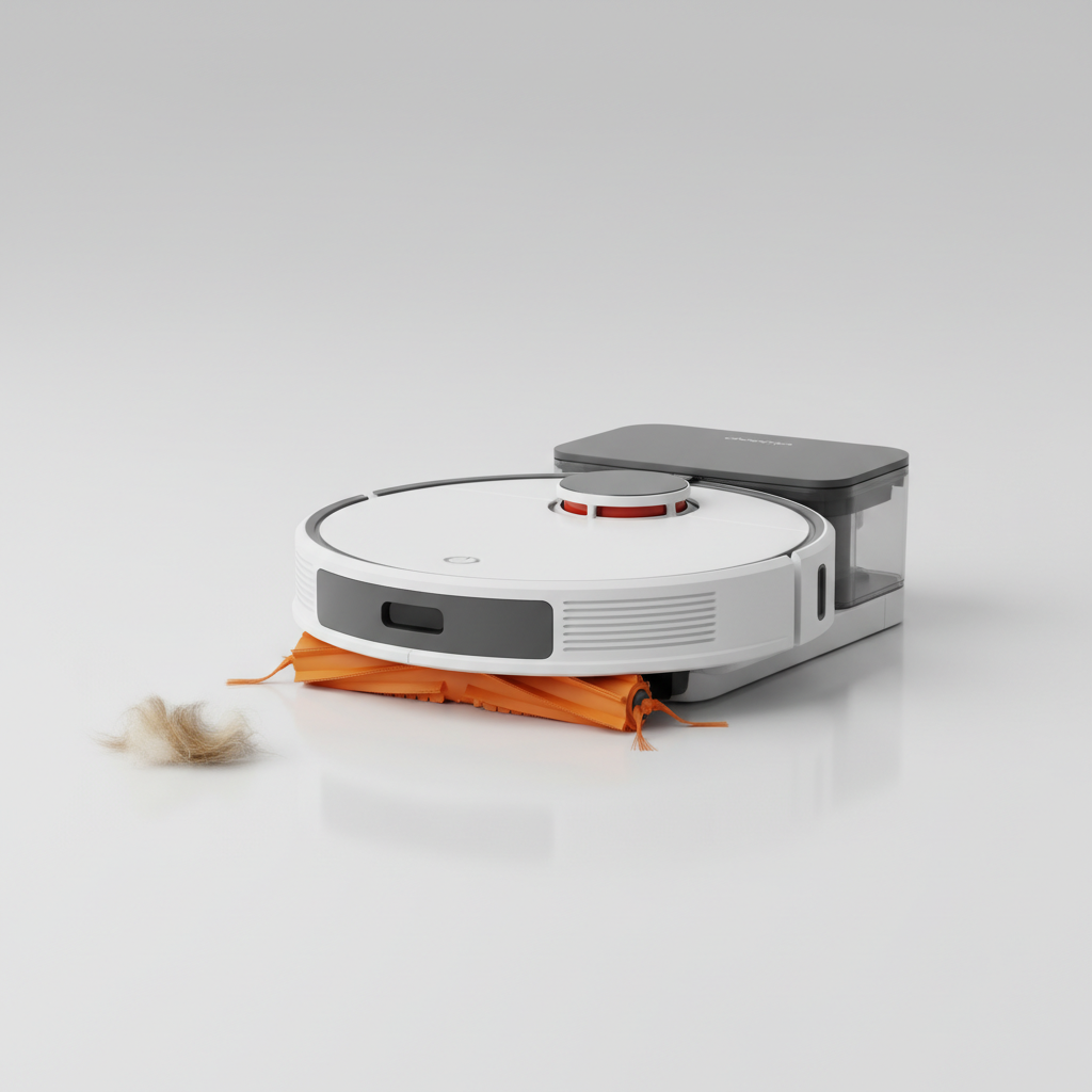 Dreame L20 Ultra Pet ranked product image in the top 10 Pet Hair Robots. Image by www.CleaningRobots.Online.