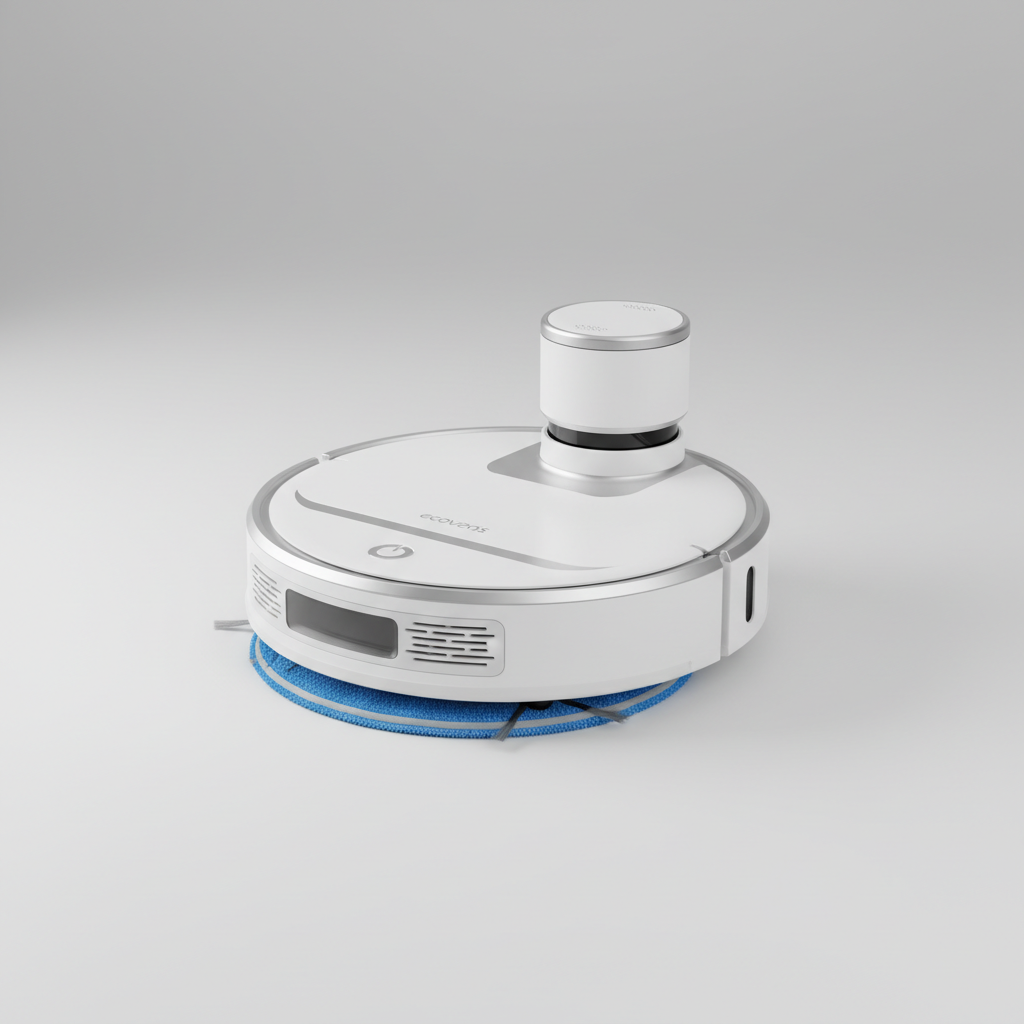 Ecovacs Deebot T20 Omni recommended in the robot vacuum vs robot mop comparison guide. Image by www.CleaningRobots.Online. Image by www.CleaningRobots.Online.
