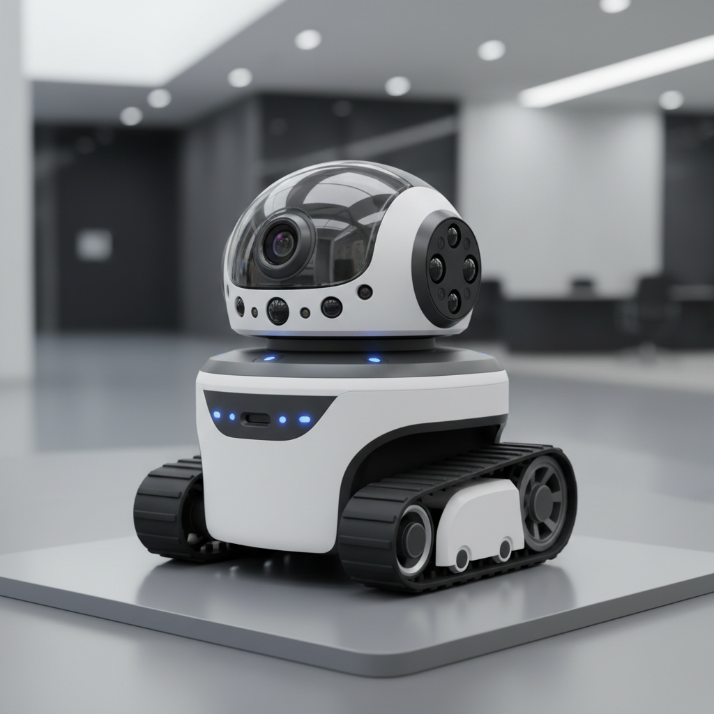 Enabot EBO Air Pro (security) related product comparison image in the Security Patrol Robots category. Image by www.CleaningRobots.Online.