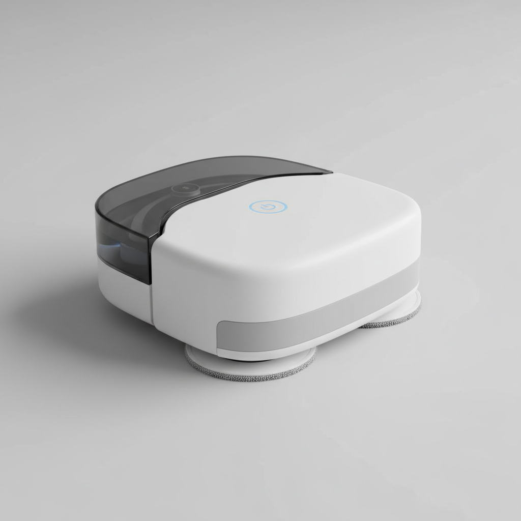Everybot 3i ranked product image in the top 10 Robot Mops. Image by www.CleaningRobots.Online.