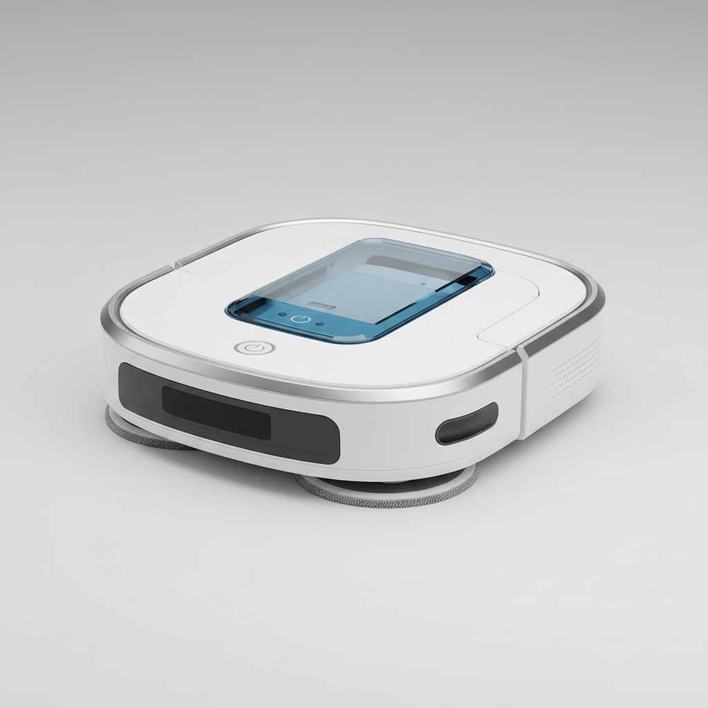 Everybot Edge ranked product image in the top 10 Robot Mops. Image by www.CleaningRobots.Online.