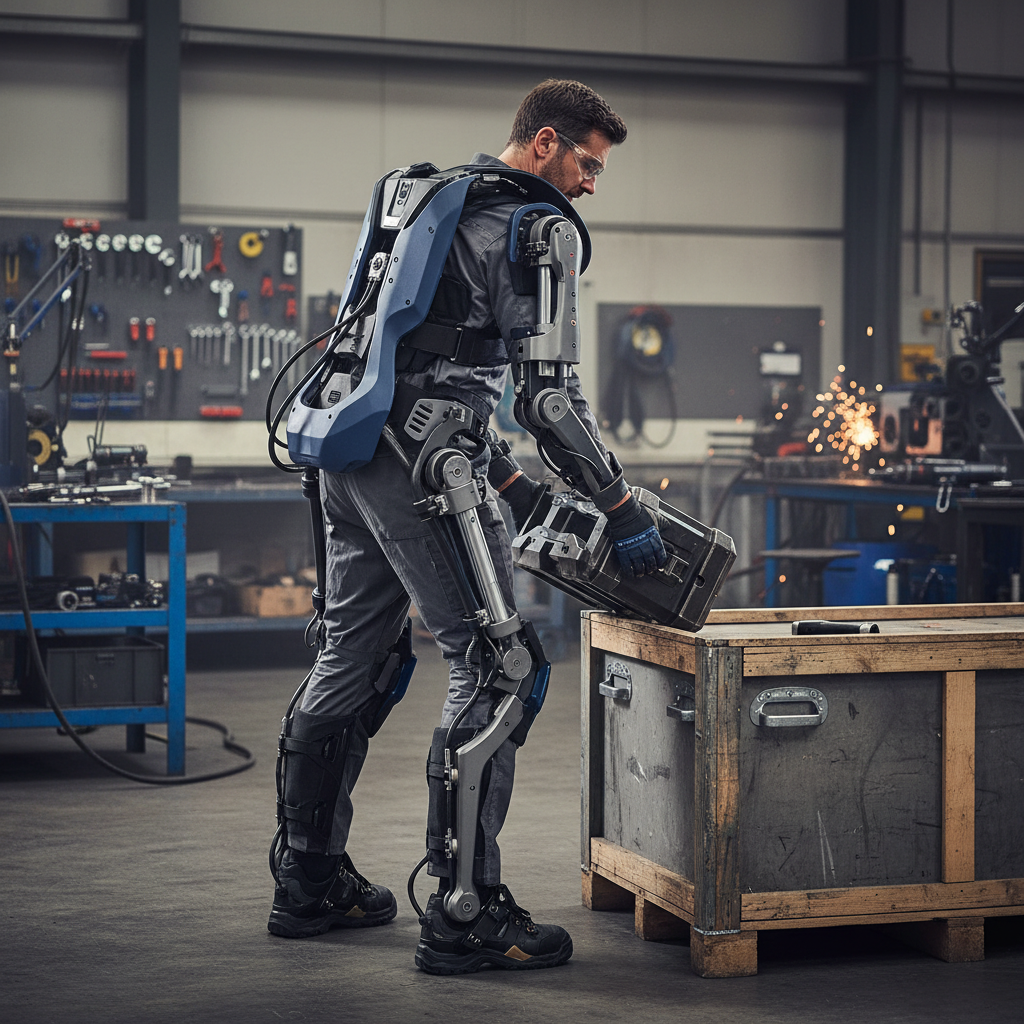 German Bionic Cray X Gen 5 ranked product image in the top 10 Work Lifting Assistance Robots. Image by www.CleaningRobots.Online.