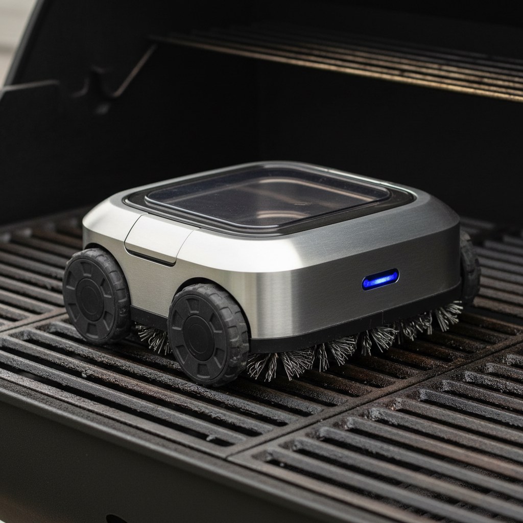 Grill Daddy Pro Robot ranked product image in the top 10 Grill Cleaning Robots. Image by www.CleaningRobots.Online.