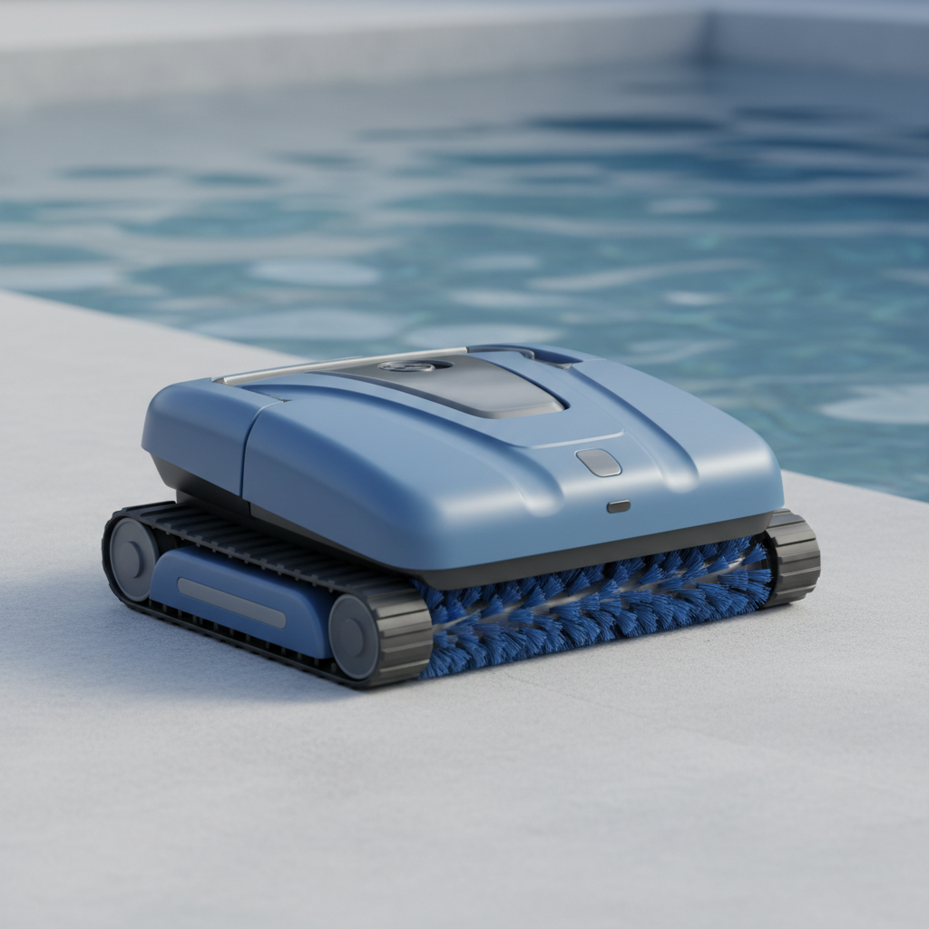 Hayward TigerShark ranked product image in the top 10 Pool Cleaning Robots. Image by www.CleaningRobots.Online.