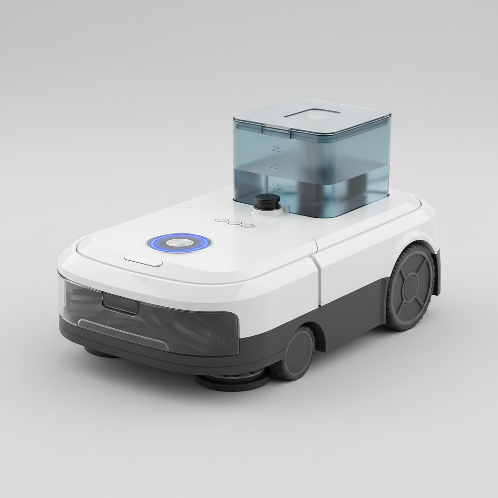 iLife Shinebot W450 ranked product image in the top 10 Robot Mops. Image by www.CleaningRobots.Online.