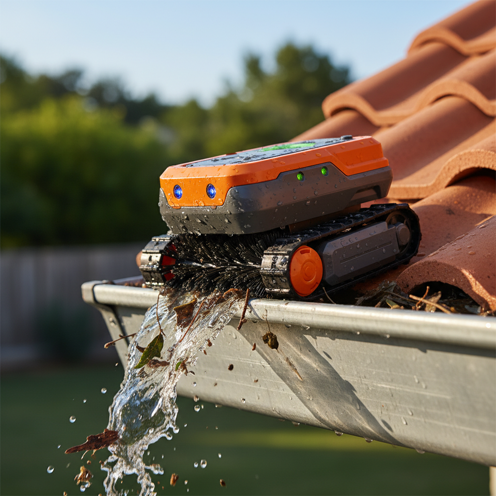 iRobot Looj 330 related product comparison image in the Gutter Cleaning Robots category. Image by www.CleaningRobots.Online.