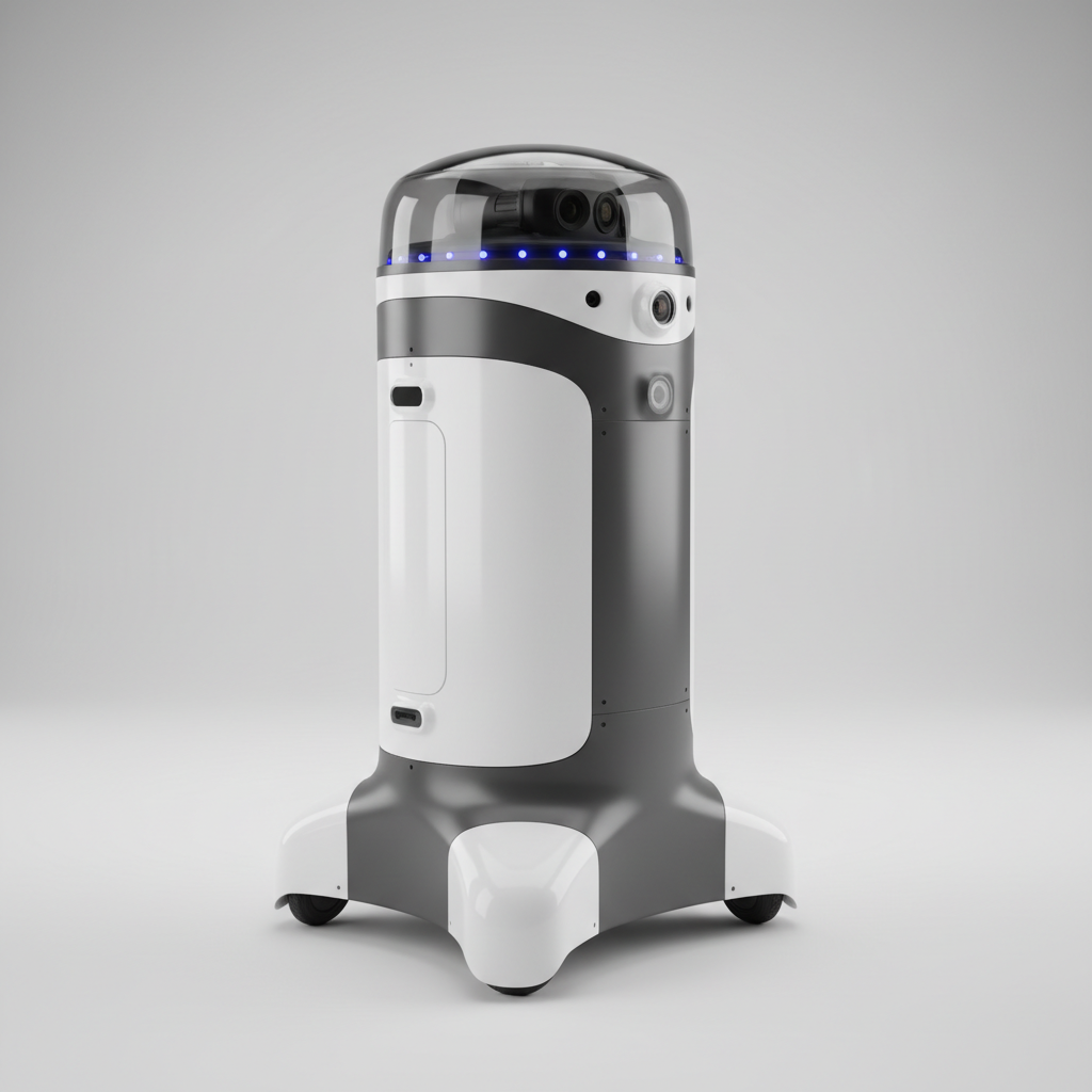 Knightscope K5 related product comparison image in the Work Safety Robots category. Image by www.CleaningRobots.Online.