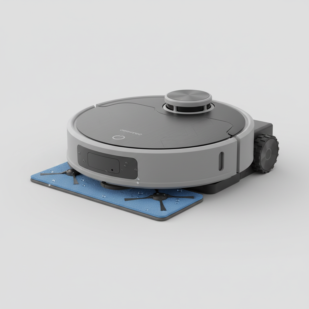 Roborock Q Revo Pro ranked product image in the top 10 Vacuum & Mop Combos. Image by www.CleaningRobots.Online.