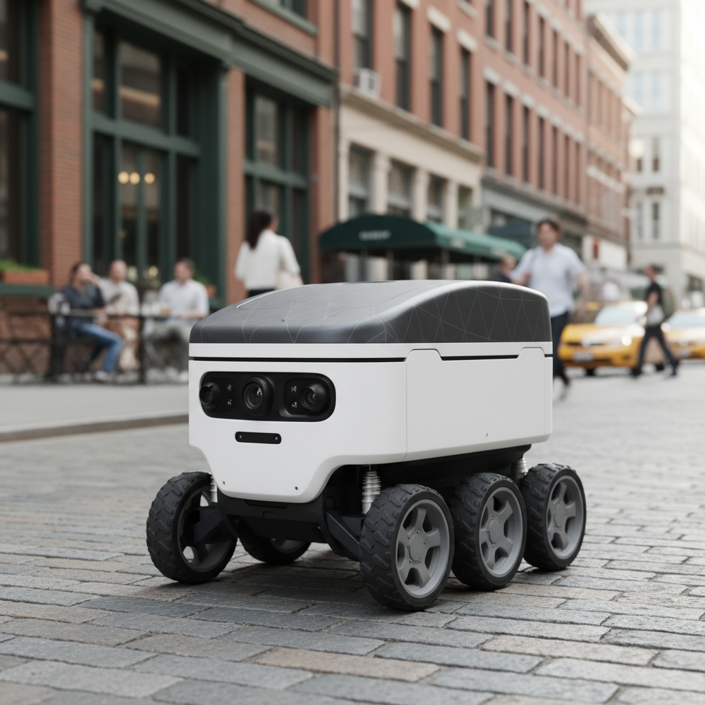 Starship Technologies R3 related product comparison image in the Food Delivery Robots category. Image by www.CleaningRobots.Online.